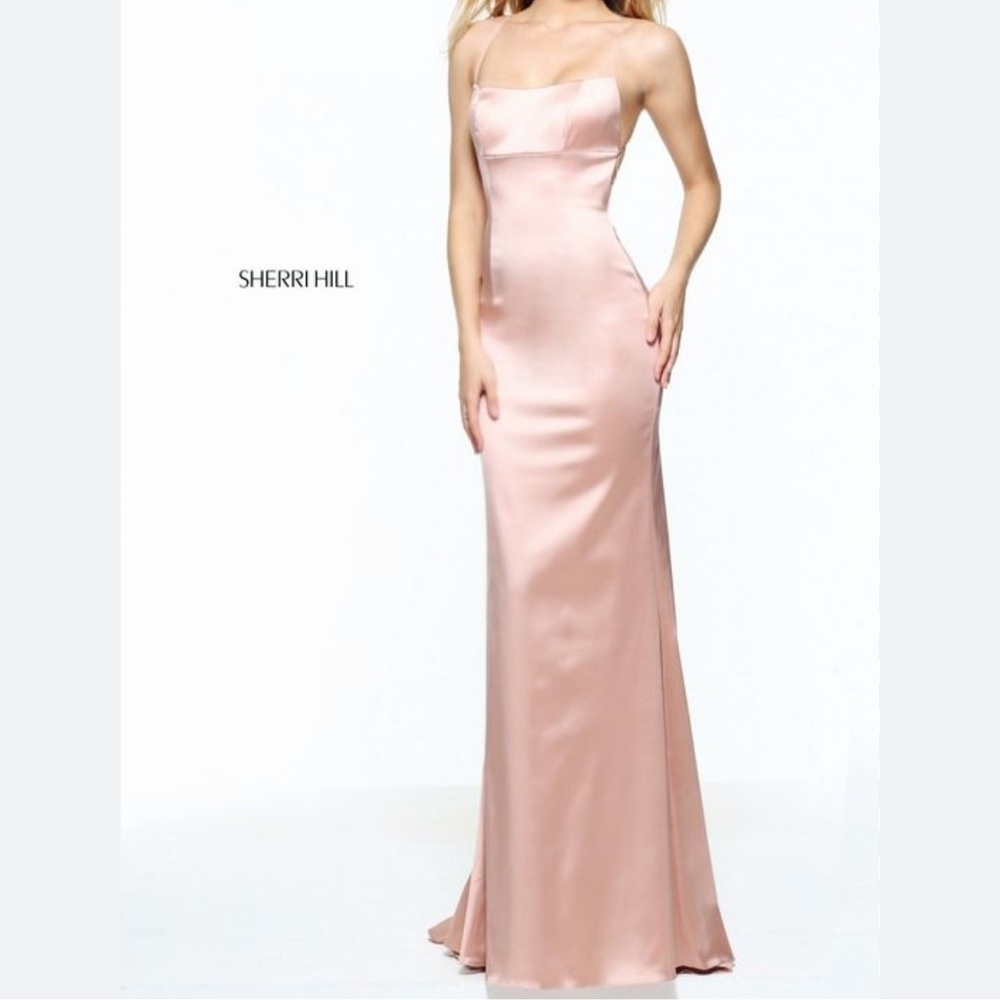 Sherri Hill Satin Gown/Prom Dress